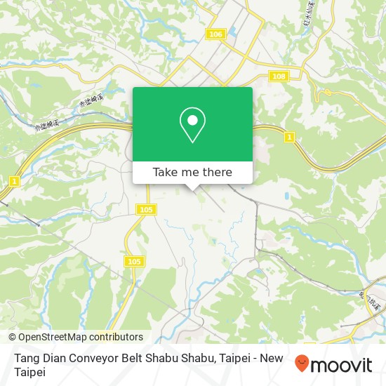 Tang Dian Conveyor Belt Shabu Shabu, 桃園市龜山區文化三路622號 map