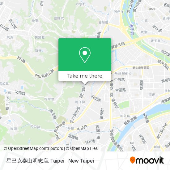 星巴克泰山明志店 map