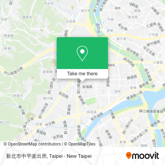 新北市中平派出所地圖