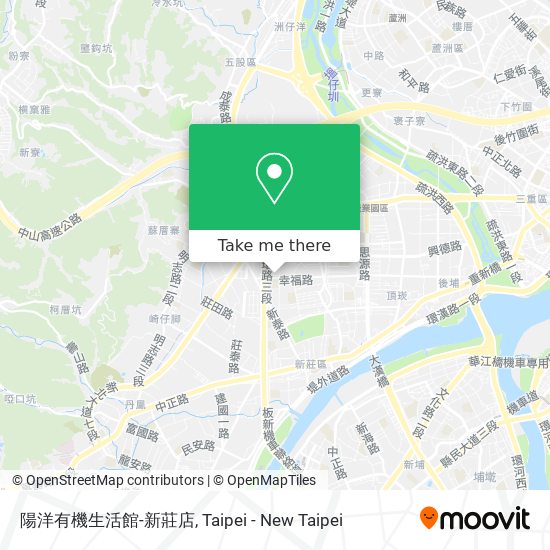 陽洋有機生活館-新莊店 map