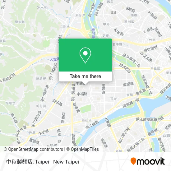 中秋製麵店 map