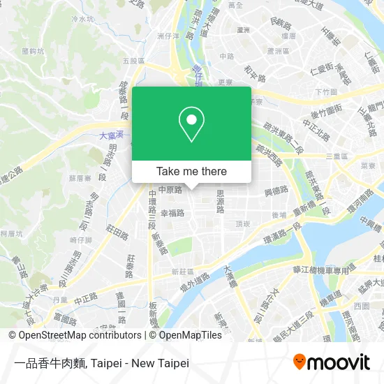 一品香牛肉麵 map