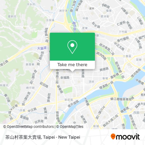茶山村茶葉大賣場 map