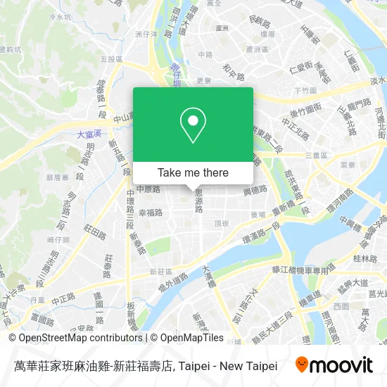 萬華莊家班麻油雞-新莊福壽店 map