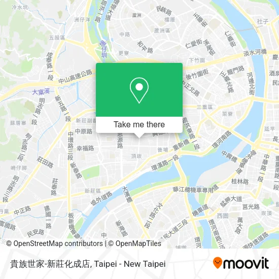 貴族世家-新莊化成店地圖