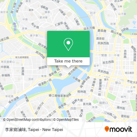 李家鄉滷味 map