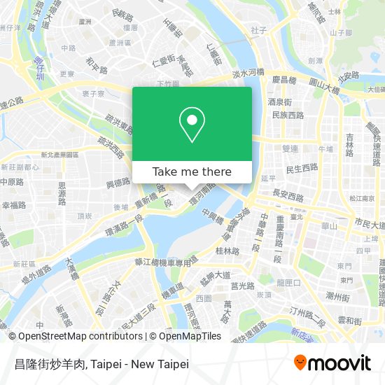 昌隆街炒羊肉 map