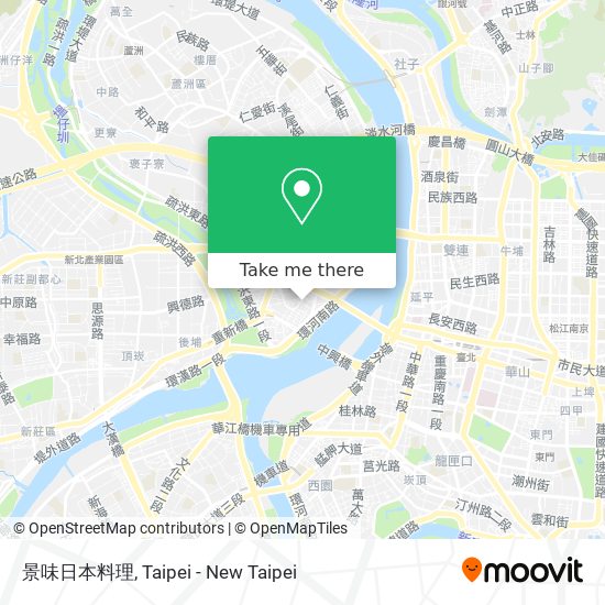 景味日本料理地圖