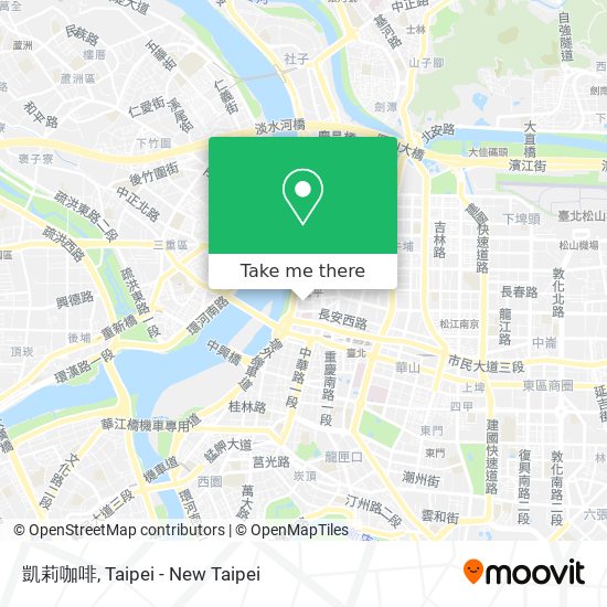 凱莉咖啡 map