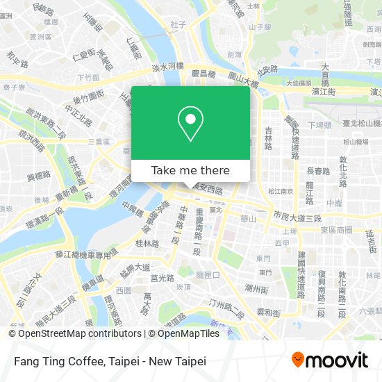 Fang Ting Coffee map