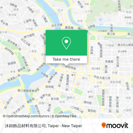 沐錦飾品材料有限公司 map