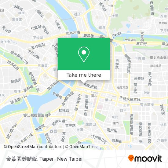 金荔園雞腿飯 map