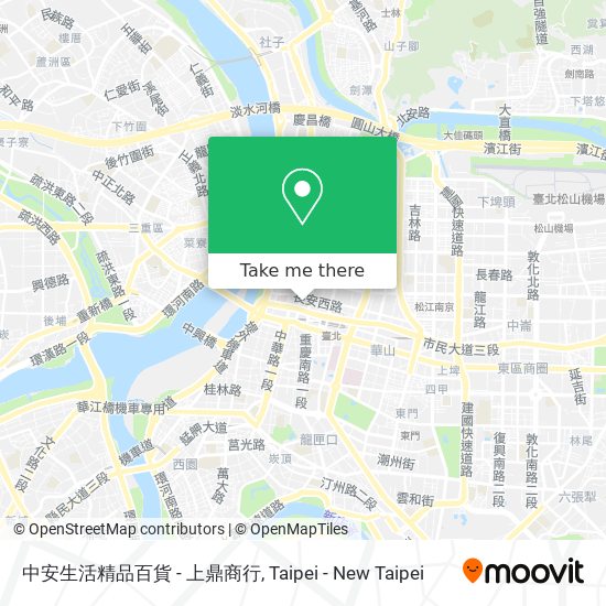 中安生活精品百貨 - 上鼎商行 map