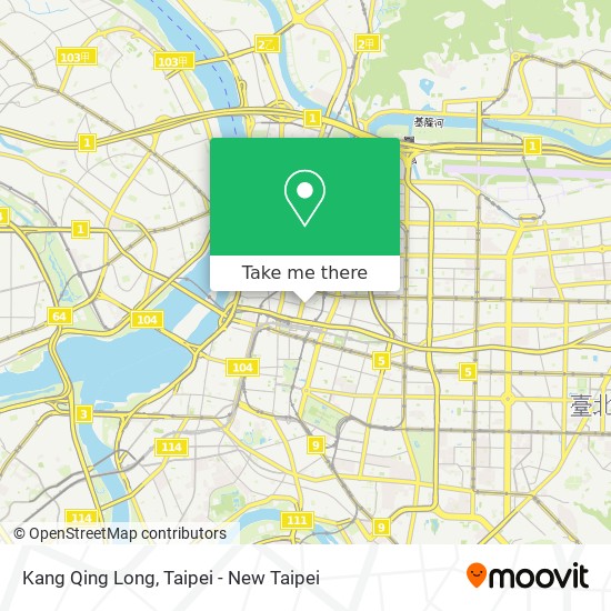 Kang Qing Long map