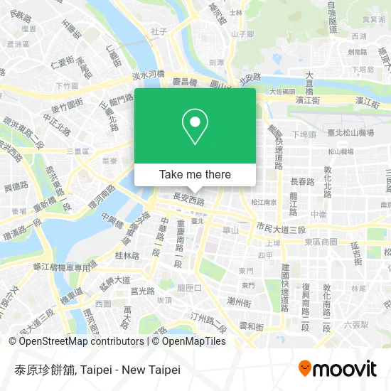 泰原珍餅舖地圖