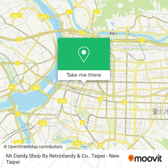 Mr.Dandy Shop By Retrodandy & Co. map