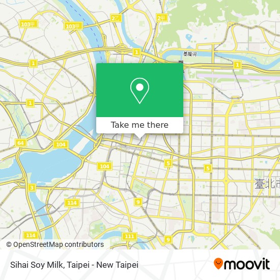 Sihai Soy Milk map