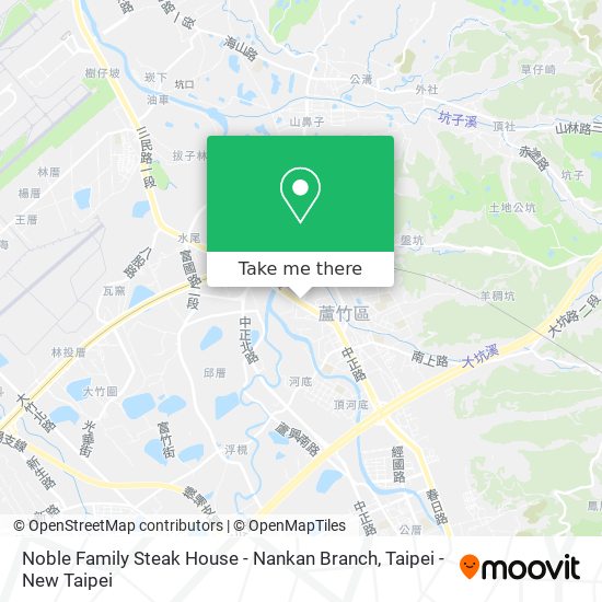 Noble Family Steak House - Nankan Branch map