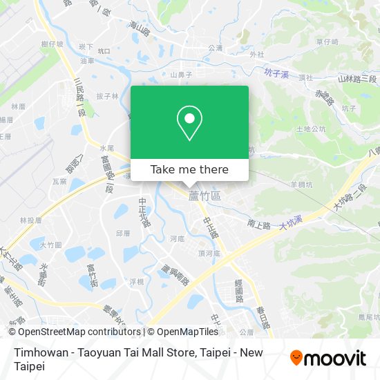 Timhowan - Taoyuan Tai Mall Store map