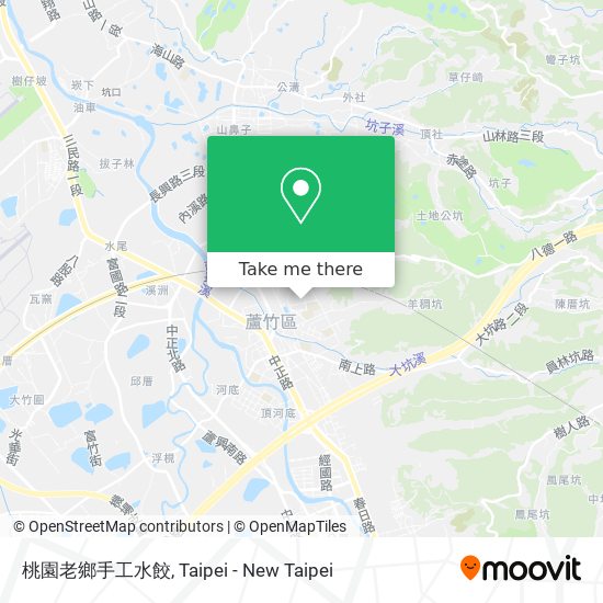 桃園老鄉手工水餃 map