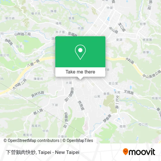 下營鵝肉快炒地圖