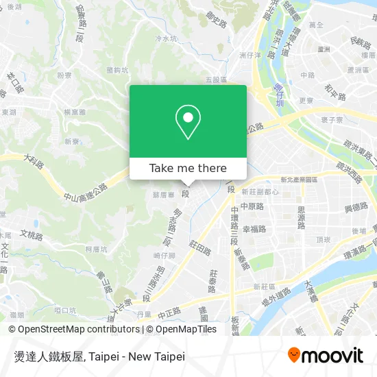 燙達人鐵板屋 map
