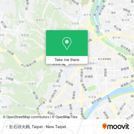 ㄚ肚石頭火鍋地圖