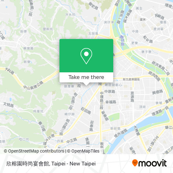 欣榕園時尚宴會館 map