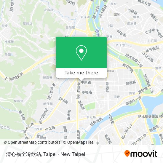 清心福全冷飲站 map