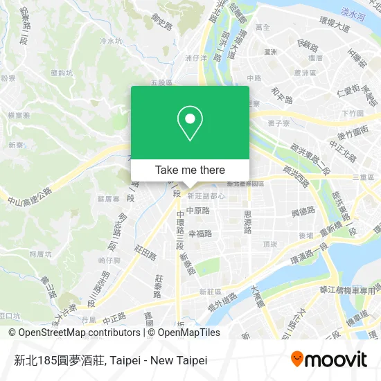 新北185圓夢酒莊 map