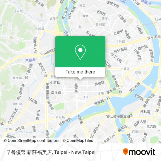 早餐優選 新莊福美店 map
