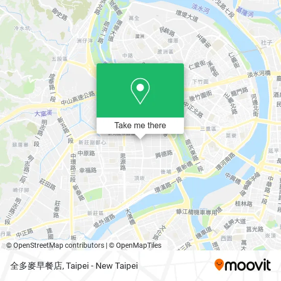 全多麥早餐店 map