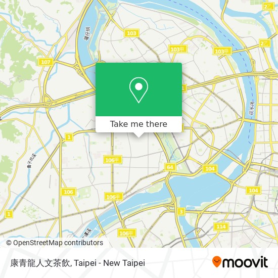 康青龍人文茶飲 map