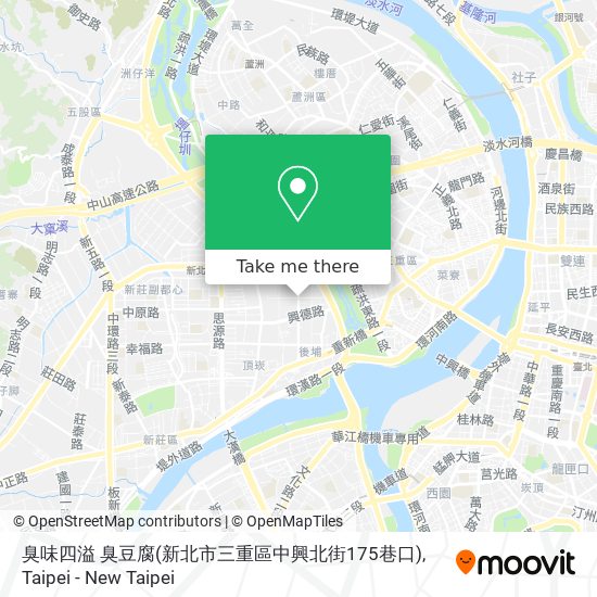 臭味四溢 臭豆腐(新北市三重區中興北街175巷口) map