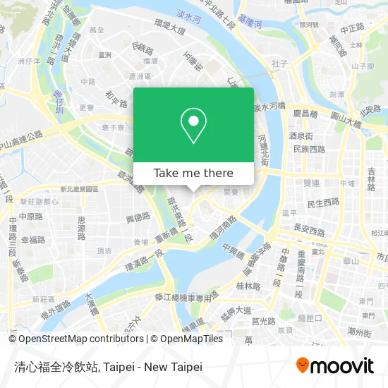 清心福全冷飲站 map