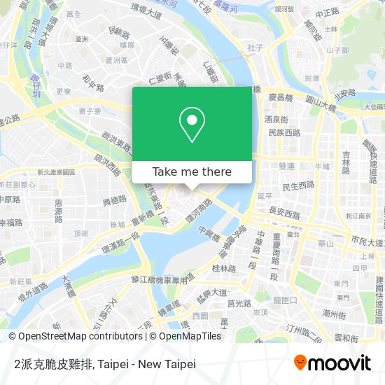 2派克脆皮雞排地圖