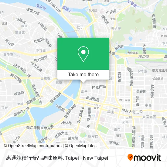 惠通雜糧行食品調味原料 map