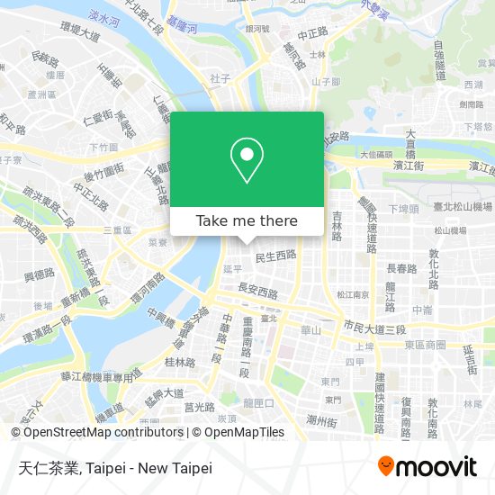 天仁茶業 map