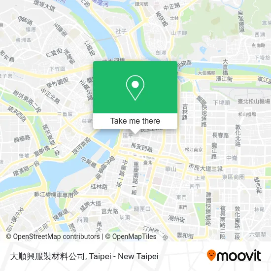 大順興服裝材料公司 map