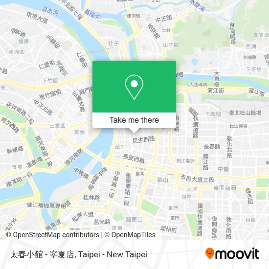 太春小館 - 寧夏店地圖