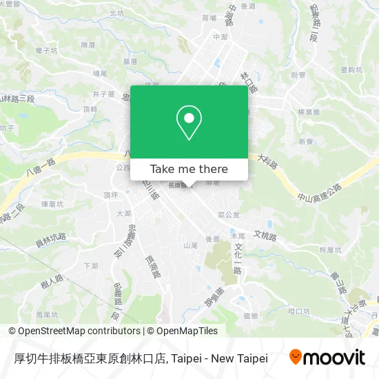 厚切牛排板橋亞東原創林口店 map