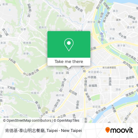 肯德基-泰山明志餐廳 map