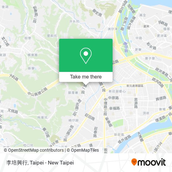 李培興行地圖