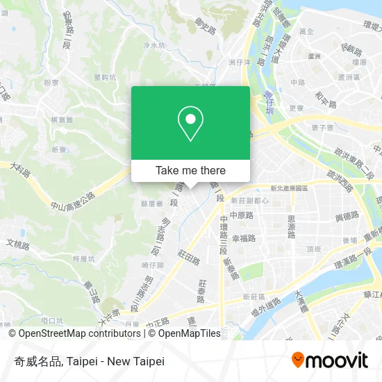 奇威名品地圖