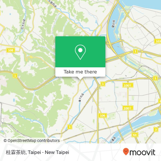 桂霖茶紡, 新北市泰山區明志路一段264號地圖