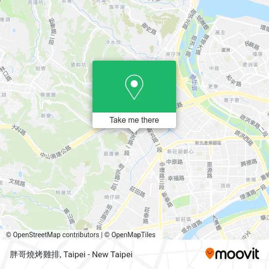 胖哥燒烤雞排 map