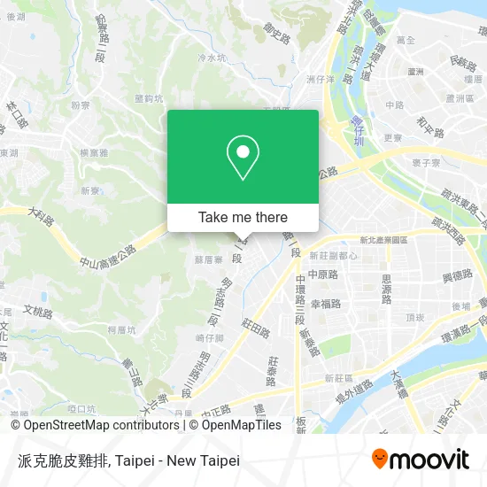 派克脆皮雞排地圖