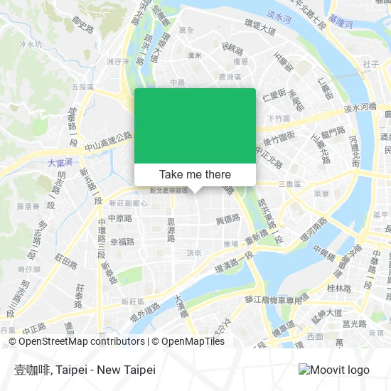 壹咖啡 map