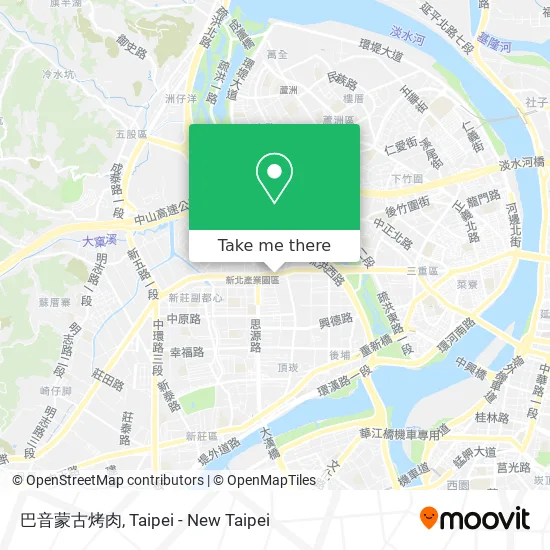 巴音蒙古烤肉 map