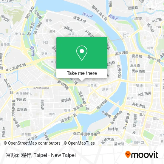 富順雜糧行地圖